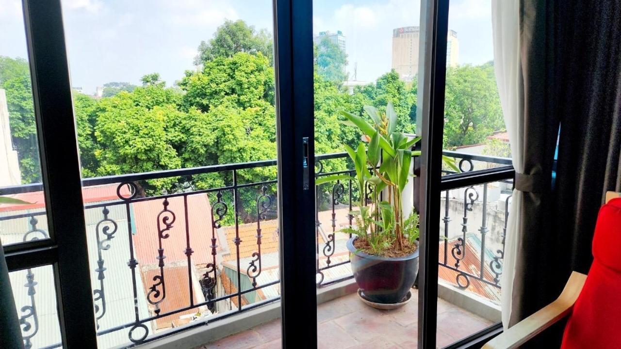 T Home Balcony Homestay Hanoi Kamer foto